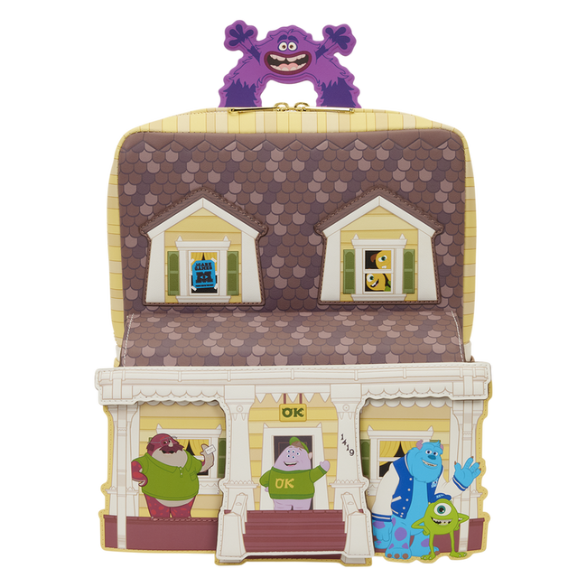 Monsters University Oozma Kappa House Figural Mini Backpack - LOUNGEFLY