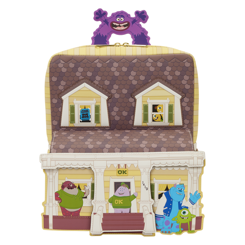 Monsters University Oozma Kappa House Figural Mini Backpack - LOUNGEFLY