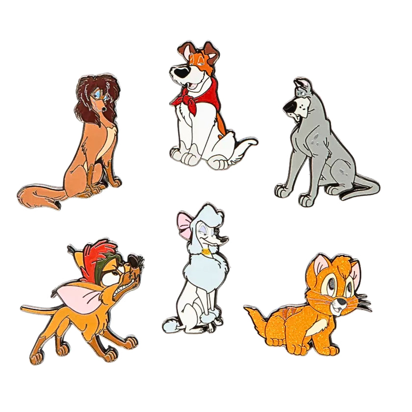Oliver & Company Disney Loungefly Blind Box Mystery Enamel Pin