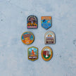 Loungefly Disney Pixar Destination/National Park Mystery Blind Box Enamel Pin