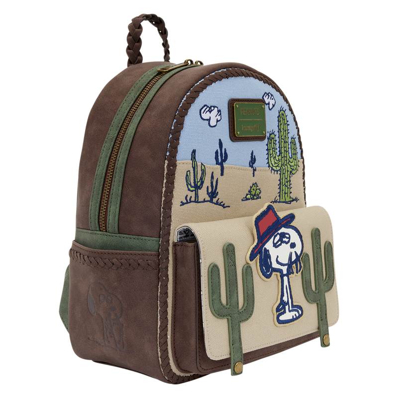 Peanuts Spike Desert Mini Backpack LOUNGEFLY