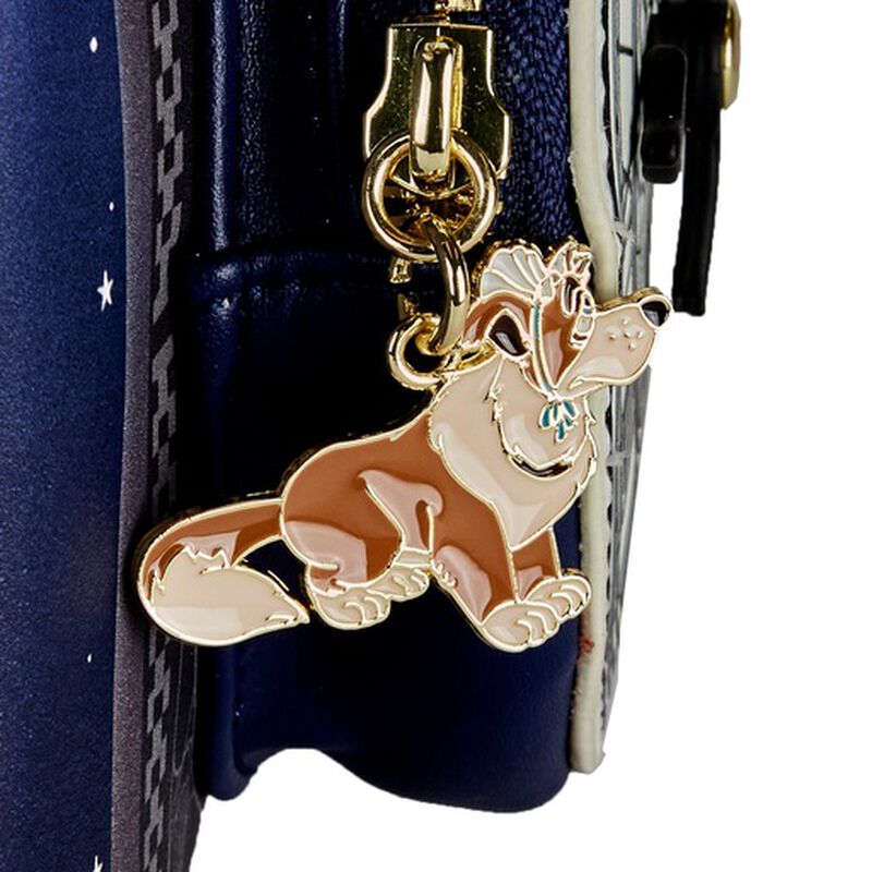 Peter Pan Clock Glow in the Dark Mini Backpack DISNEY LOUNGEFLY