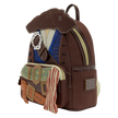Pirates of the Caribbean Jack Sparrow Cosplay Mini Backpack LOUNGEFLY DISNEY