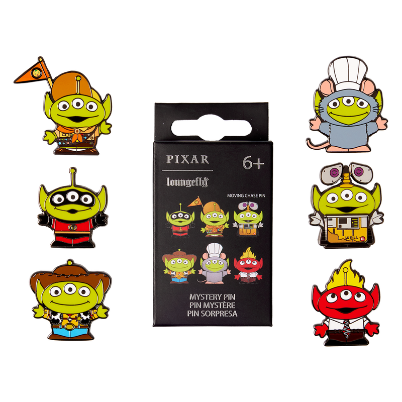 Pixar Alien Remix Mystery Box Pin - LOUNGEFLY