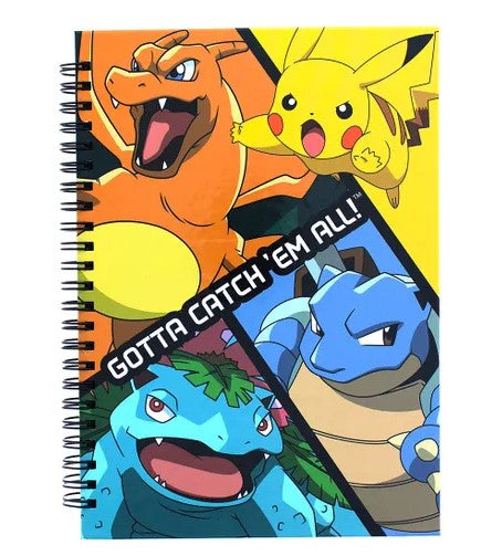 Pokémon Characters A5 Notebook