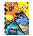 Pokémon Characters A5 Notebook