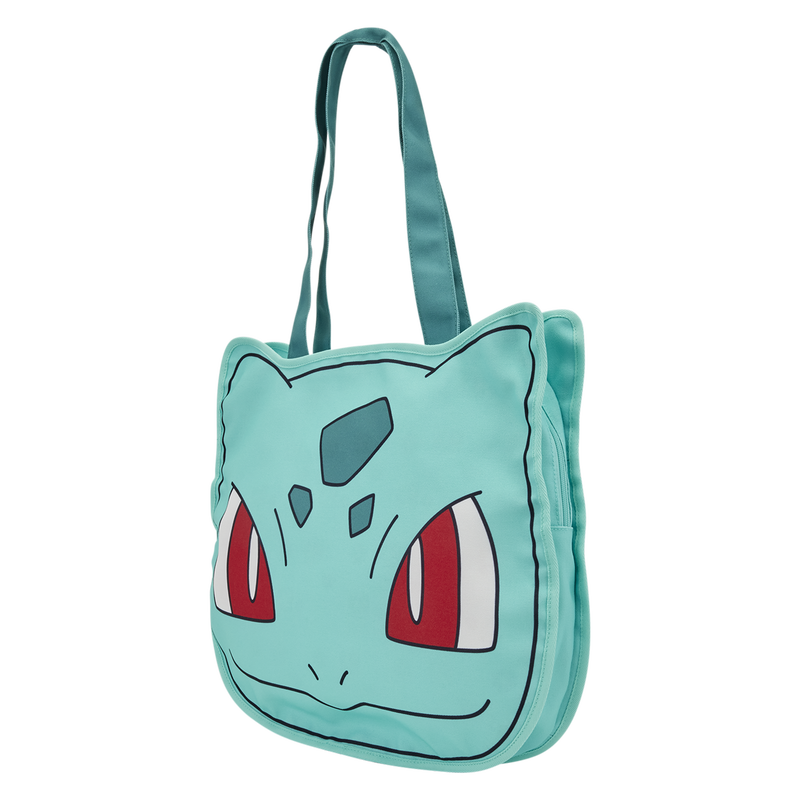 Pokémon Bulbasaur Cosplay Oversized Canvas Tote Bag LOUNGEFLY