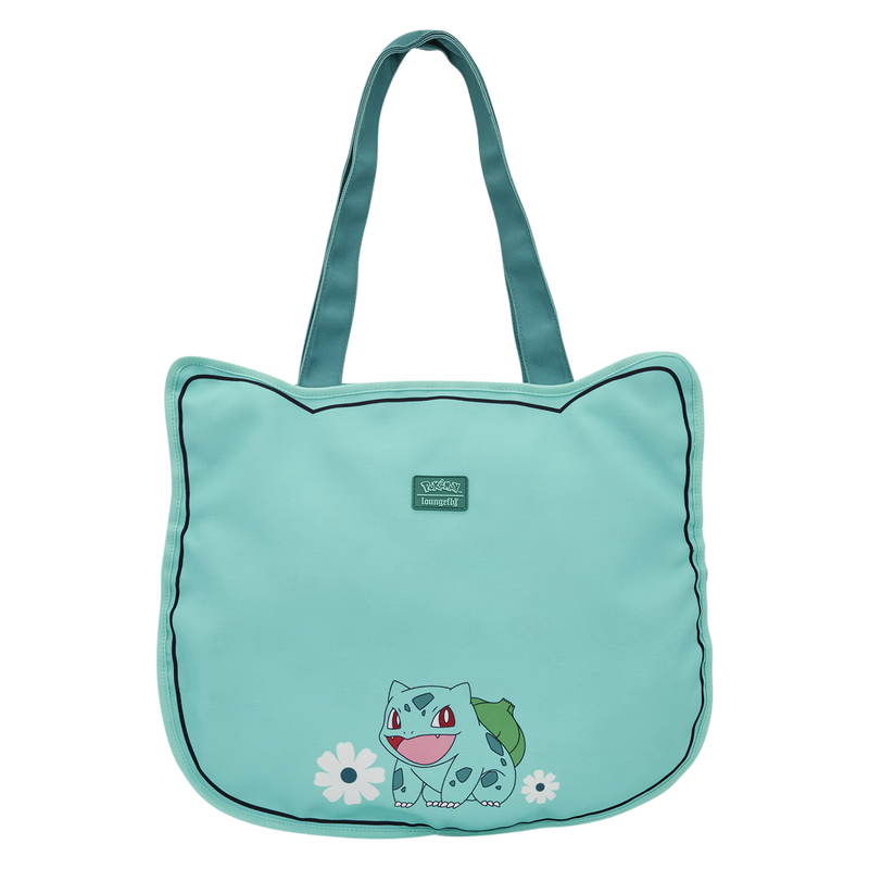 Pokémon Bulbasaur Cosplay Oversized Canvas Tote Bag LOUNGEFLY