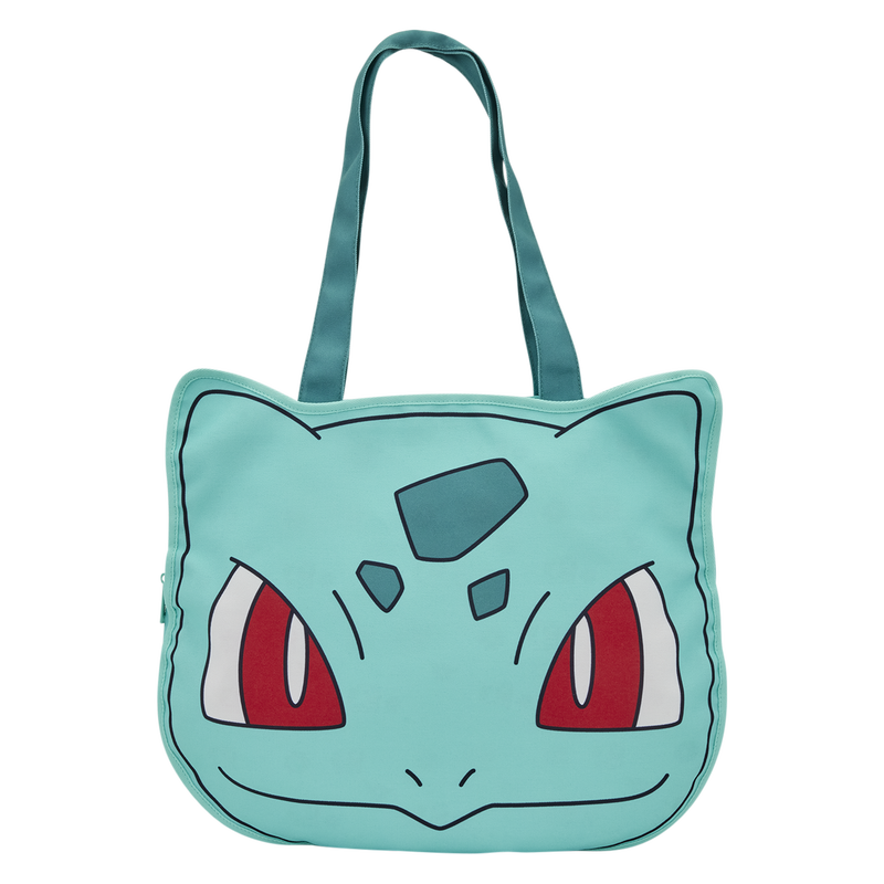 Pokémon Bulbasaur Cosplay Oversized Canvas Tote Bag LOUNGEFLY