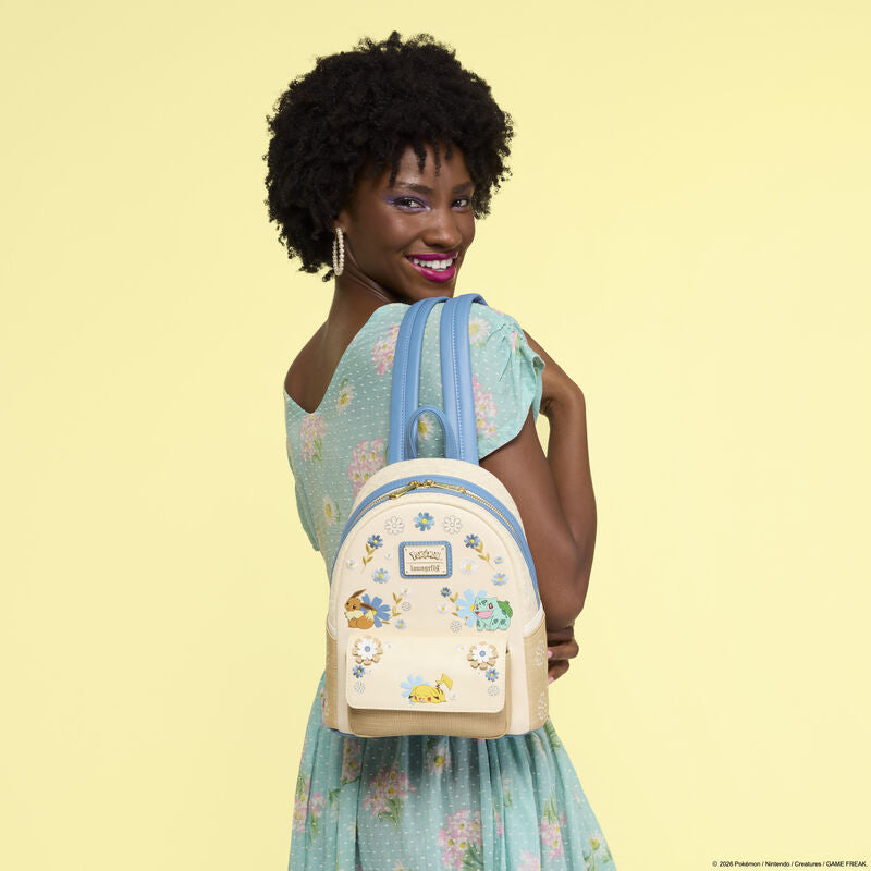 Loungefly Pokémon Floral Mini Backpack