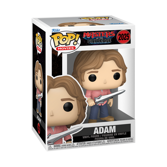 Pop! Adam (Live Action) MASTERS OF THE UNIVERSE FUNKO POP! - 2025