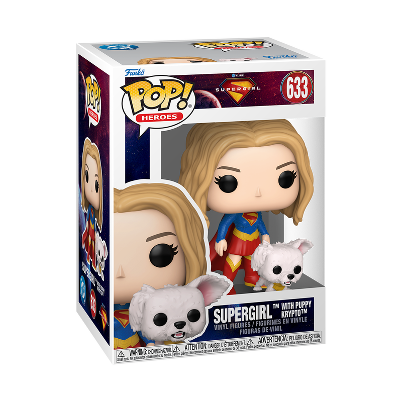 Pop! & Buddy Supergirl with Puppy Krypto FUNKO POP! 633