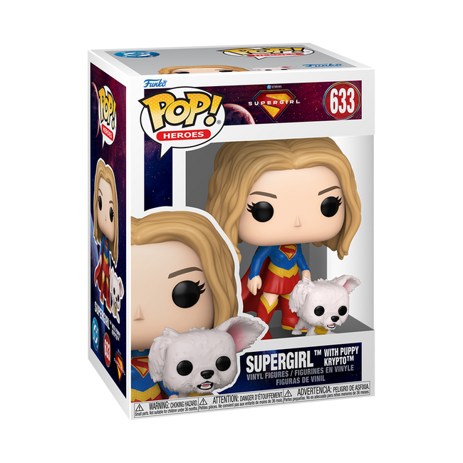 Pop! & Buddy Supergirl with Puppy Krypto FUNKO POP! 633