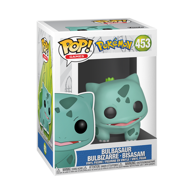 Pop! Bulbasaur - Pokemon - FUNKO POP! 453