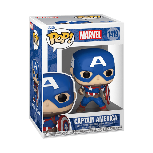 Pop! Captain America (Marvel New Classics) - FUNKO POP! - 1419