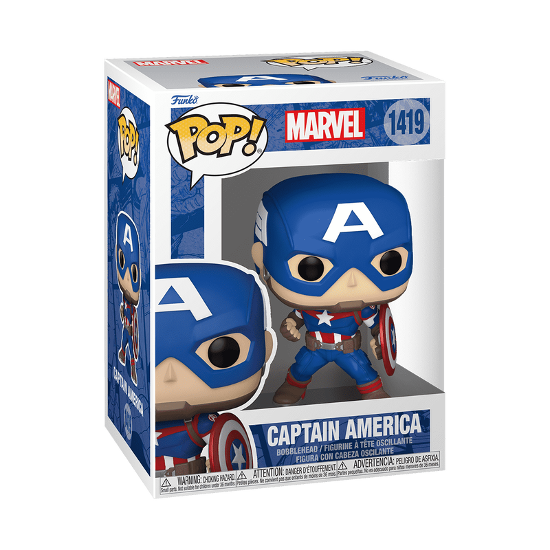 Pop! Captain America (Marvel New Classics) - FUNKO POP! - 1419