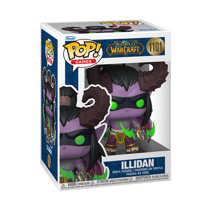 Pop! Illidan - WORLD OF WARCRAFT - FUNKO POP! - 1101