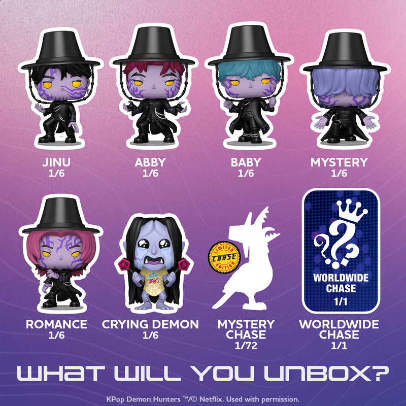 Pop! Mystery KPop Demon Hunters FUNKO POP! - WILL YOU FIND THE CHASE