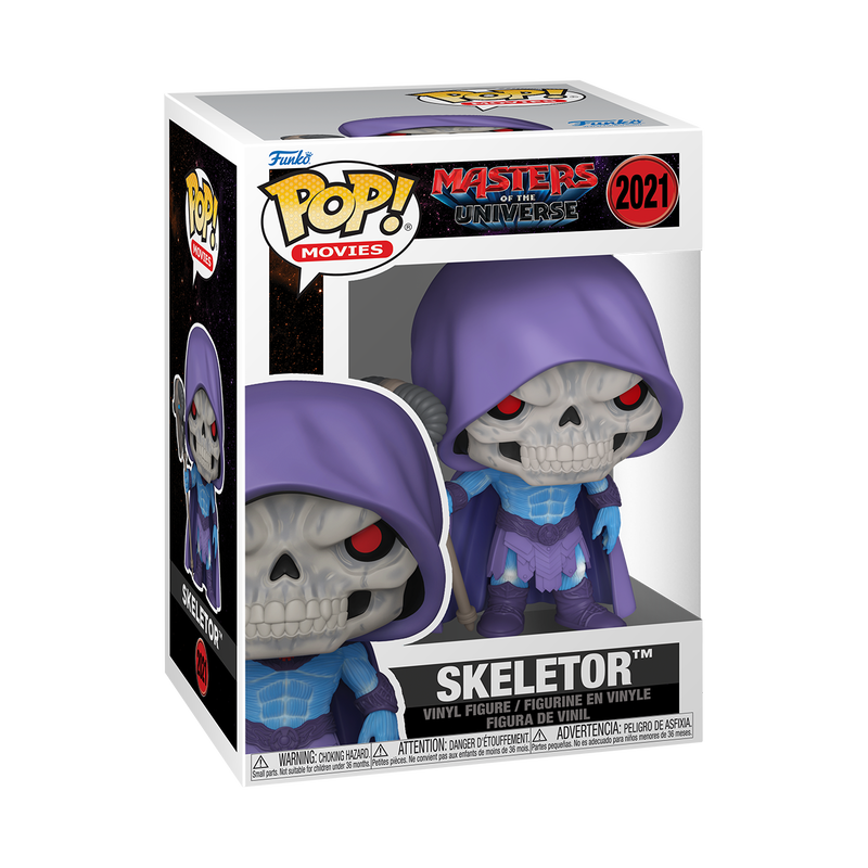Pop! Skeletor (Live Action) FUNKO POP!  - MASTERS OF THE UNIVERSE - 2021