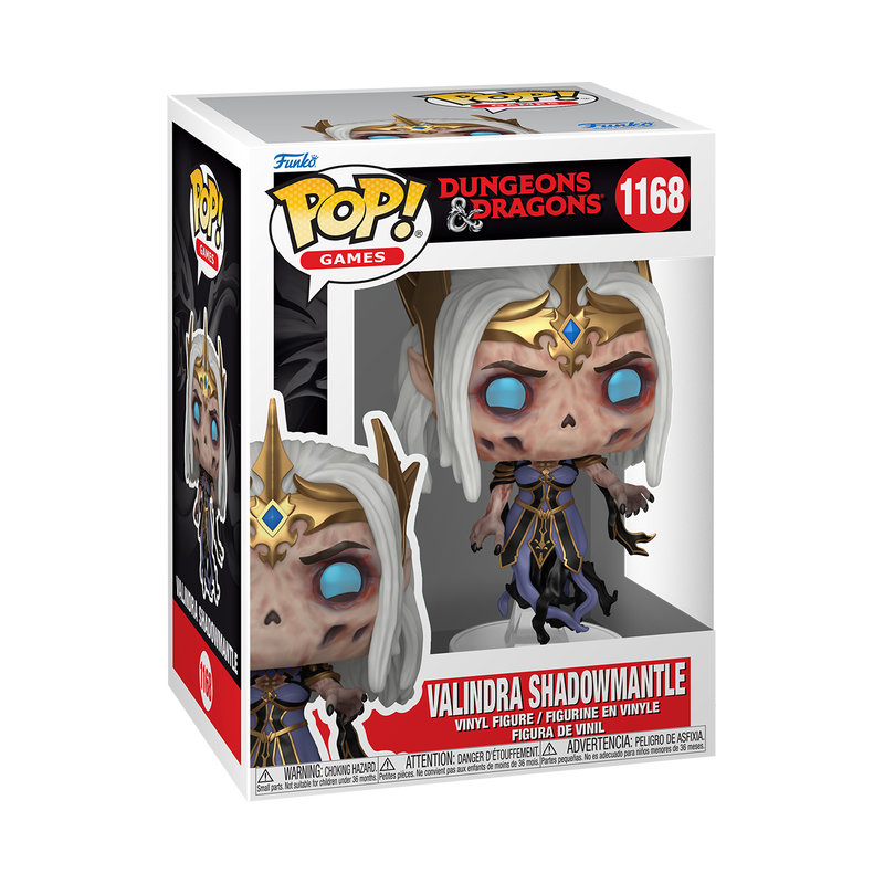 Pop! Valindra Shadowmantle - D&D DINGEONS & DRAGONS FUNKO POP! 1168