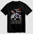 Red Dwarf I’ll Be Back for Breakfast Black T-Shirt ( Smoke me a Kipper )