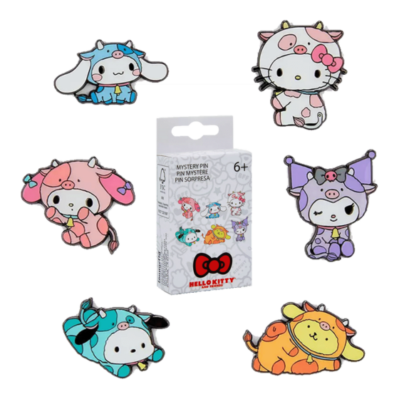 Sanrio Characters Cosplay Blind Box Enamel Pins