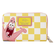 SpongeBob SquarePants & Patrick Star Checkered Zip Around Wallet LOUNGEFLY