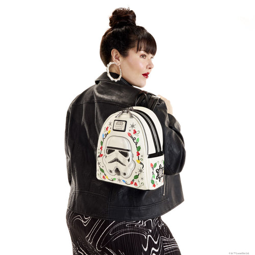 Loungefly - Star Wars Stormtrooper Cosplay String Lights Light Up Mini Backpack