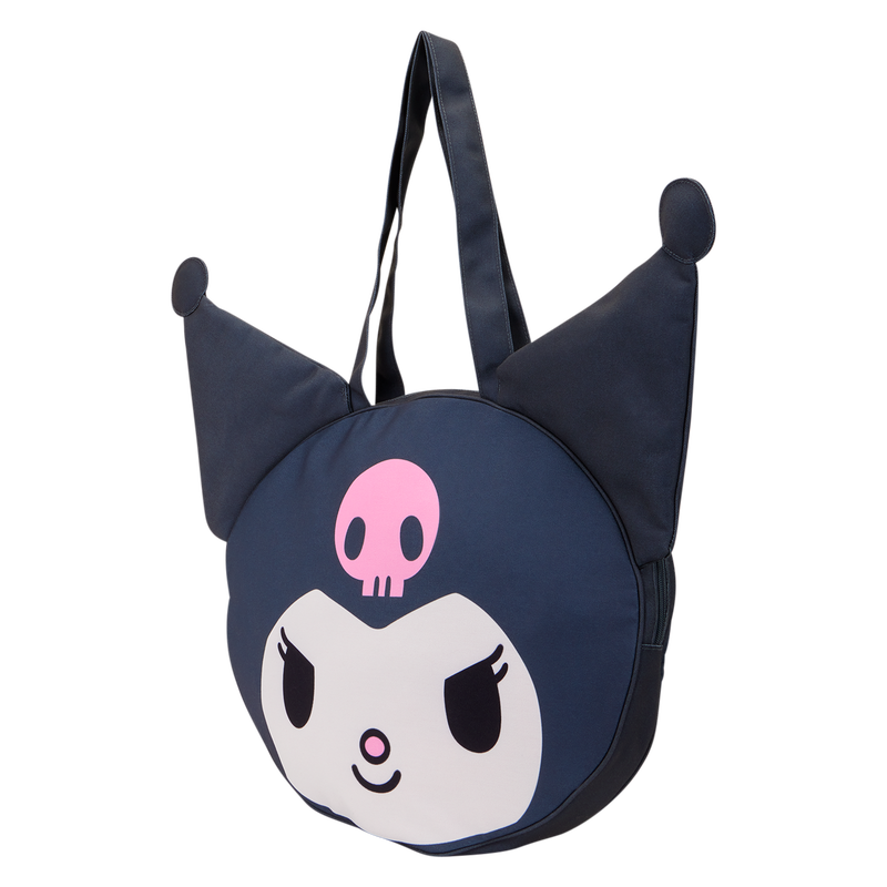 Sanrio Kuromi Cosplay Oversized Canvas Tote Bag LOUNGEFLY