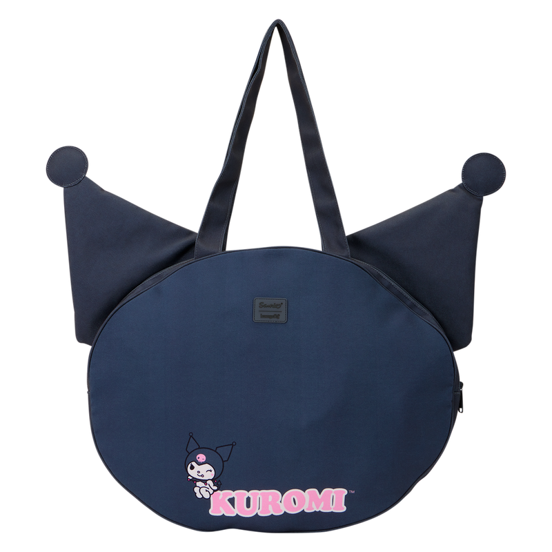 Sanrio Kuromi Cosplay Oversized Canvas Tote Bag LOUNGEFLY