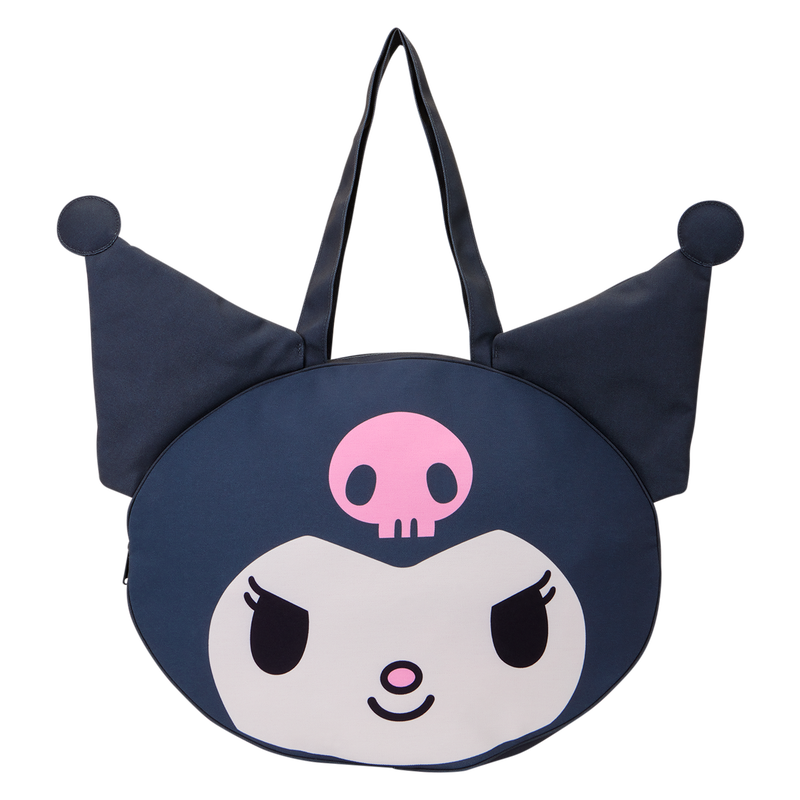 Sanrio Kuromi Cosplay Oversized Canvas Tote Bag LOUNGEFLY