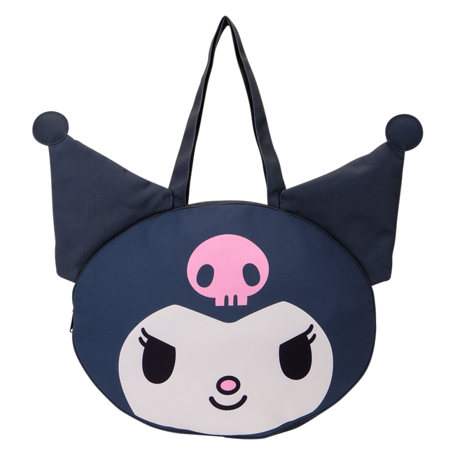 Sanrio Kuromi Cosplay Oversized Canvas Tote Bag LOUNGEFLY