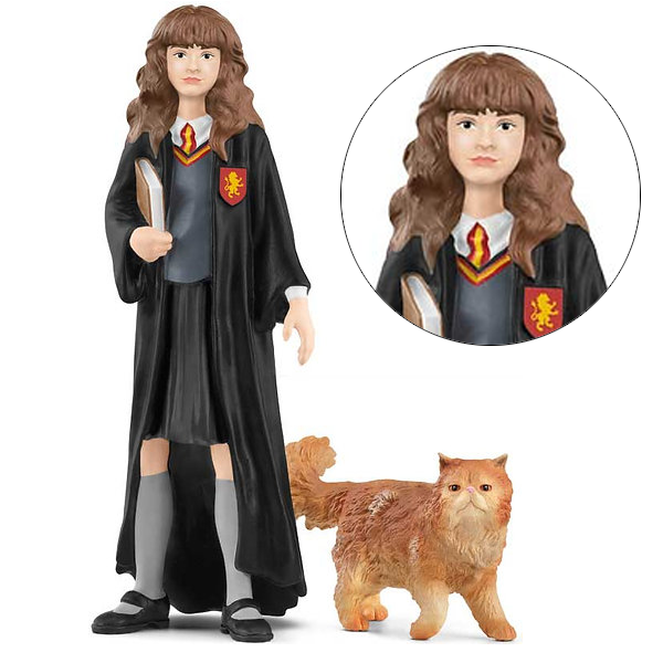 SCHLEICH HERMIONE GRANGER AND CROOKSHANKS