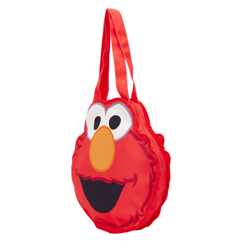 Sesame Street Elmo Cosplay Oversized Canvas Tote Bag LOUNGEFLY