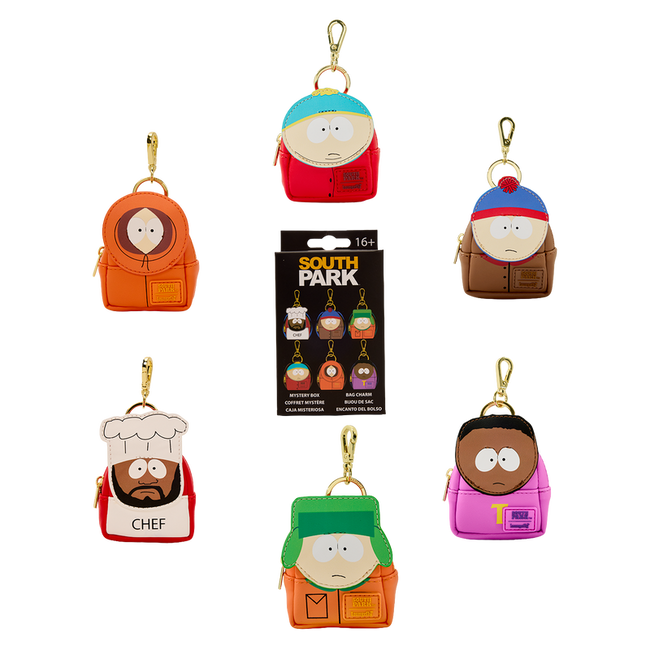 South Park Cosplay Mystery Mini Backpack Keychain Charm