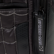 Spider-Man Black & White Suit Cosplay Quilted Full-Size Backpack - LOUNGEFLY