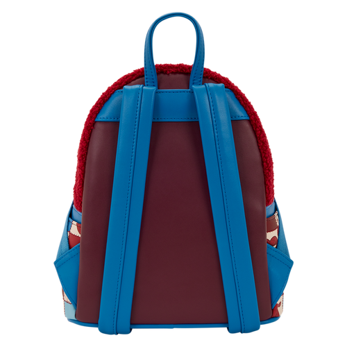 Loungefly Spider-Man Sherpa Heart Mini Backpack