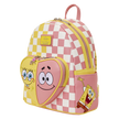 SpongeBob SquarePants & Patrick Star Checkered Mini Backpack LOUNGEFLY