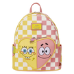 SpongeBob SquarePants & Patrick Star Checkered Mini Backpack LOUNGEFLY