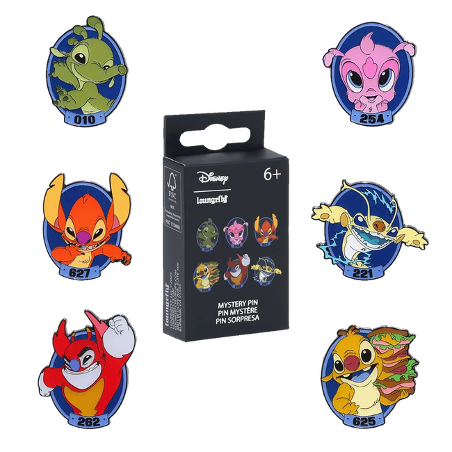 Stitch Experiments Mystery Pin - DisneyLOUNGEFLY DISNEY
