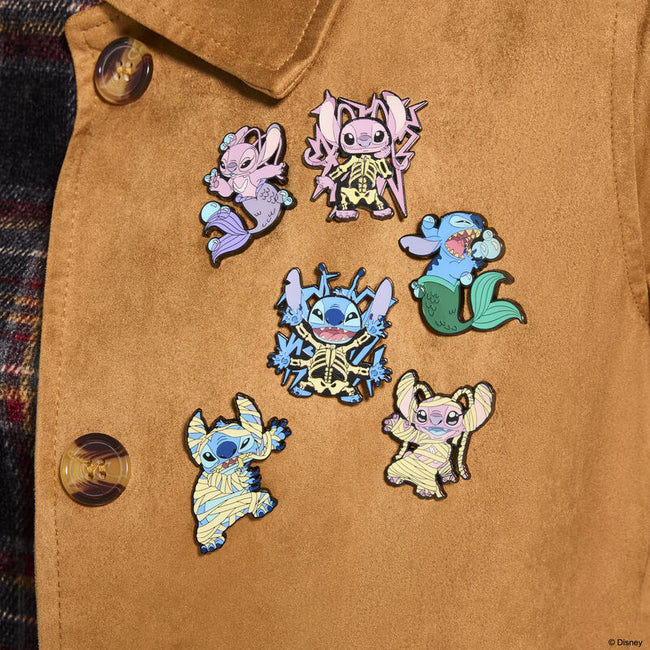 Stitch & Angel Halloween Costume Mystery Box pin LOUNGEFLY