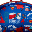 Superman Light Up Glow Full-Size Backpack LOUNGEFLY