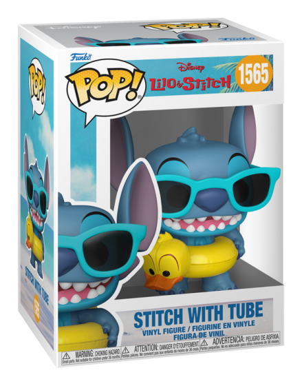 Pop! Vinyl - Lilo & Stitch - Stitch With Tube - 1565