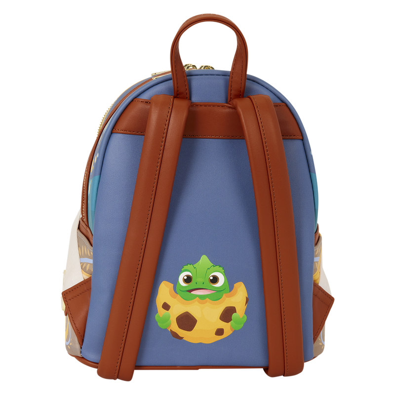 Tangled Rapunzel Glow Pin Trader Mini Backpack LOUNGEFLY