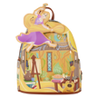 Tangled Rapunzel Glow Pin Trader Mini Backpack LOUNGEFLY