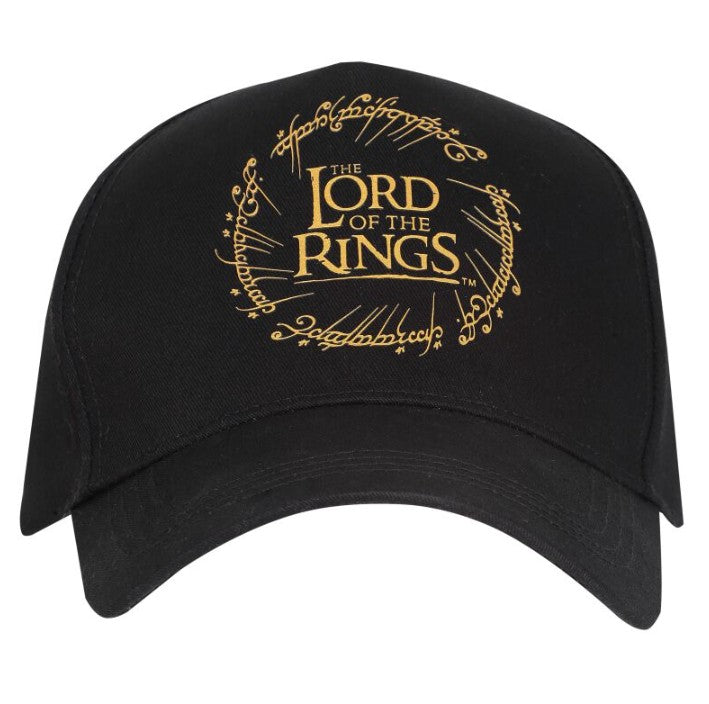 The Lord of The Rings Gold Logo Snapback Cap