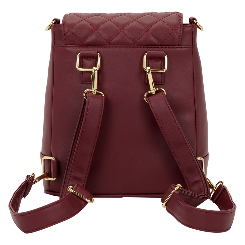 Loungefly - The Lilly Red Convertible Mini Backpack & Crossbody Bag