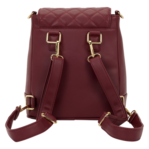 Loungefly - The Lilly Red Convertible Mini Backpack & Crossbody Bag
