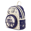 The Nightmare Before Christmas Jack Skellington & Sally Night Sky Mini Backpack LOUNGEFLY