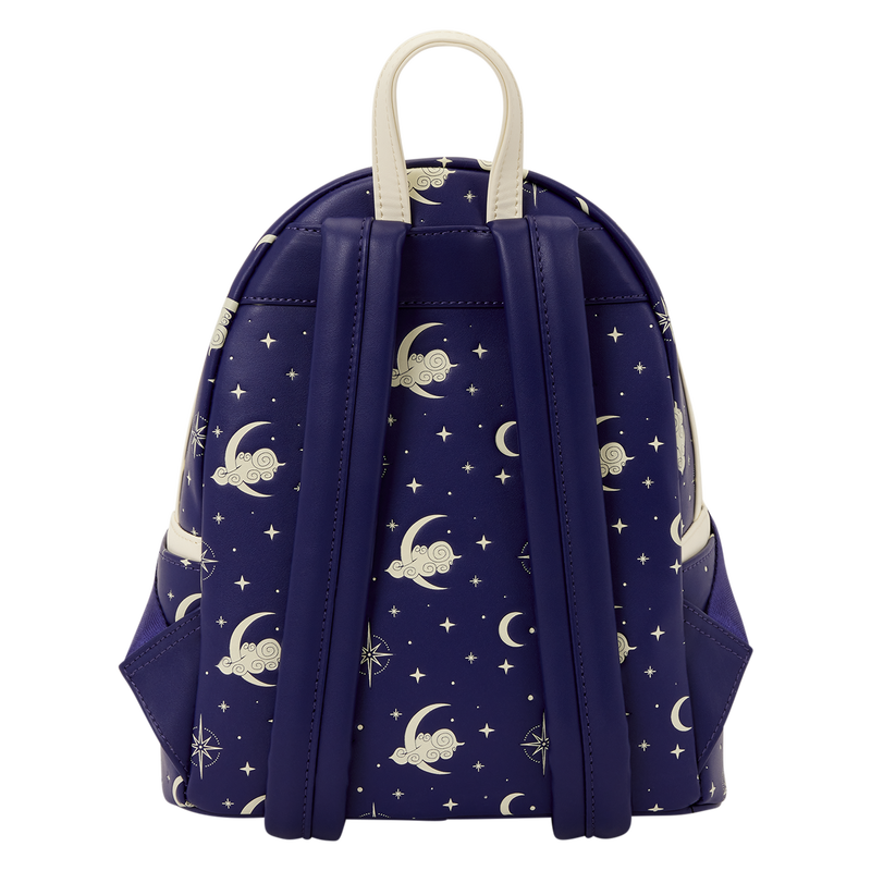The Nightmare Before Christmas Jack Skellington & Sally Night Sky Mini Backpack LOUNGEFLY